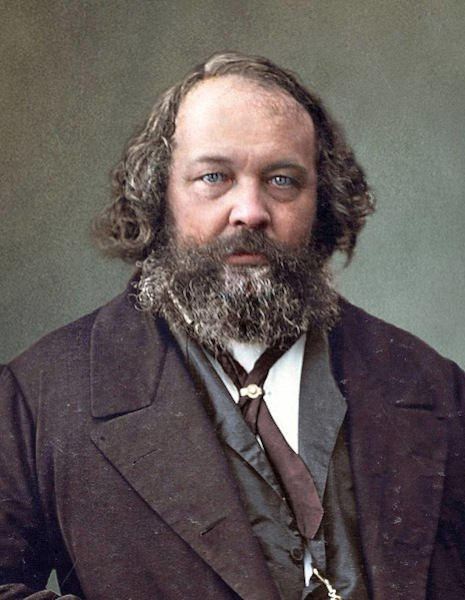Fotografia de Mikhail Bakunin, o líder do anarquismo. Fotografia de Mikhail Bakunin, o líder do anarquismo.