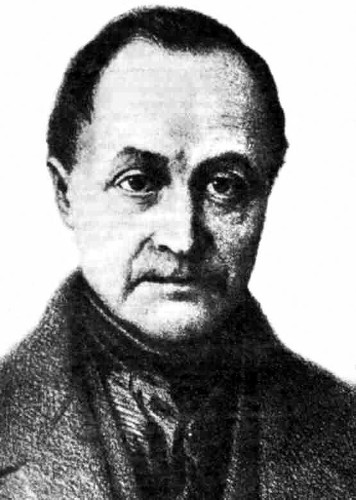 Retrato de Auguste Comte, criador do positivismo.